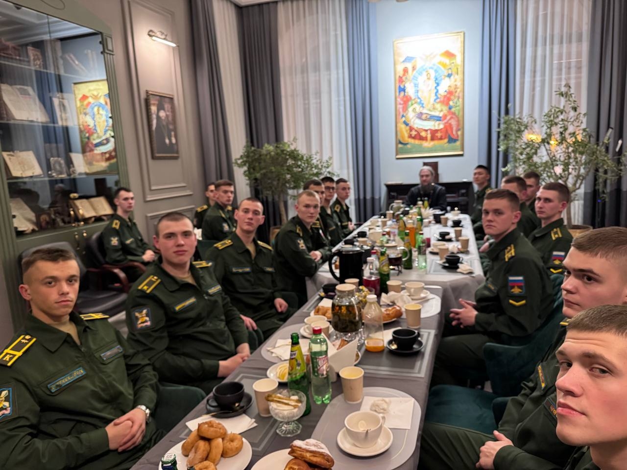 Встреча с курсантами Военно-космической академии им. А.Ф. Можайского