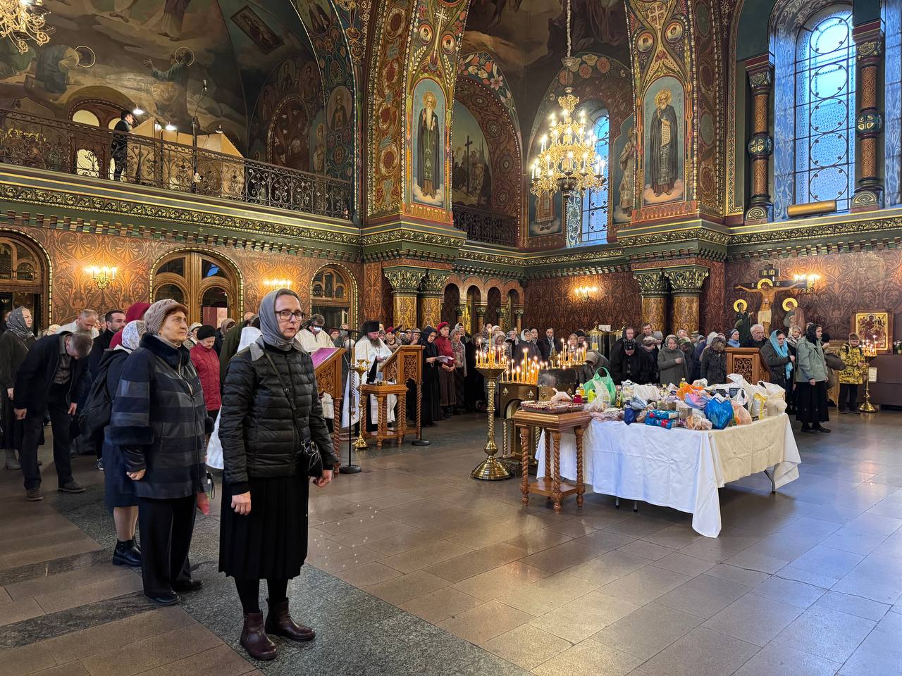 Богослужения Димитриевской родительской субботы на Успенском подворье