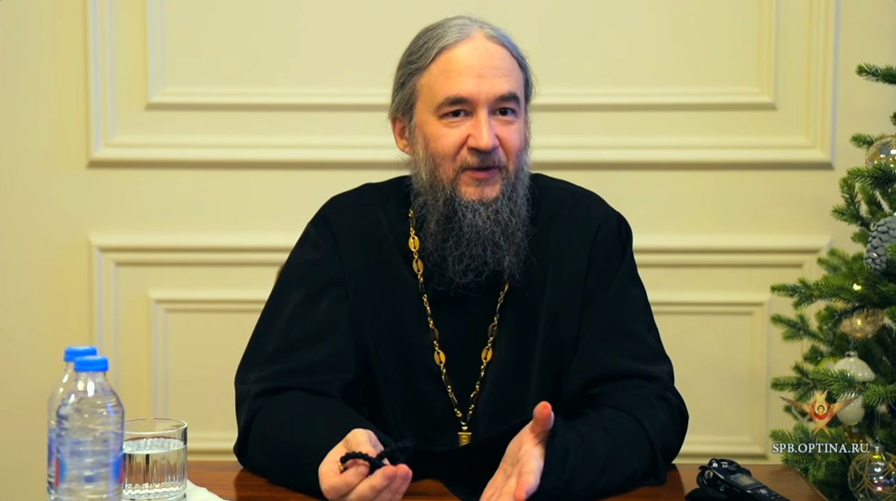 28 декабря на Успенском подворье Оптиной пустыни состоялась духовная беседа с иеромонахом Даниилом (Михалевым)