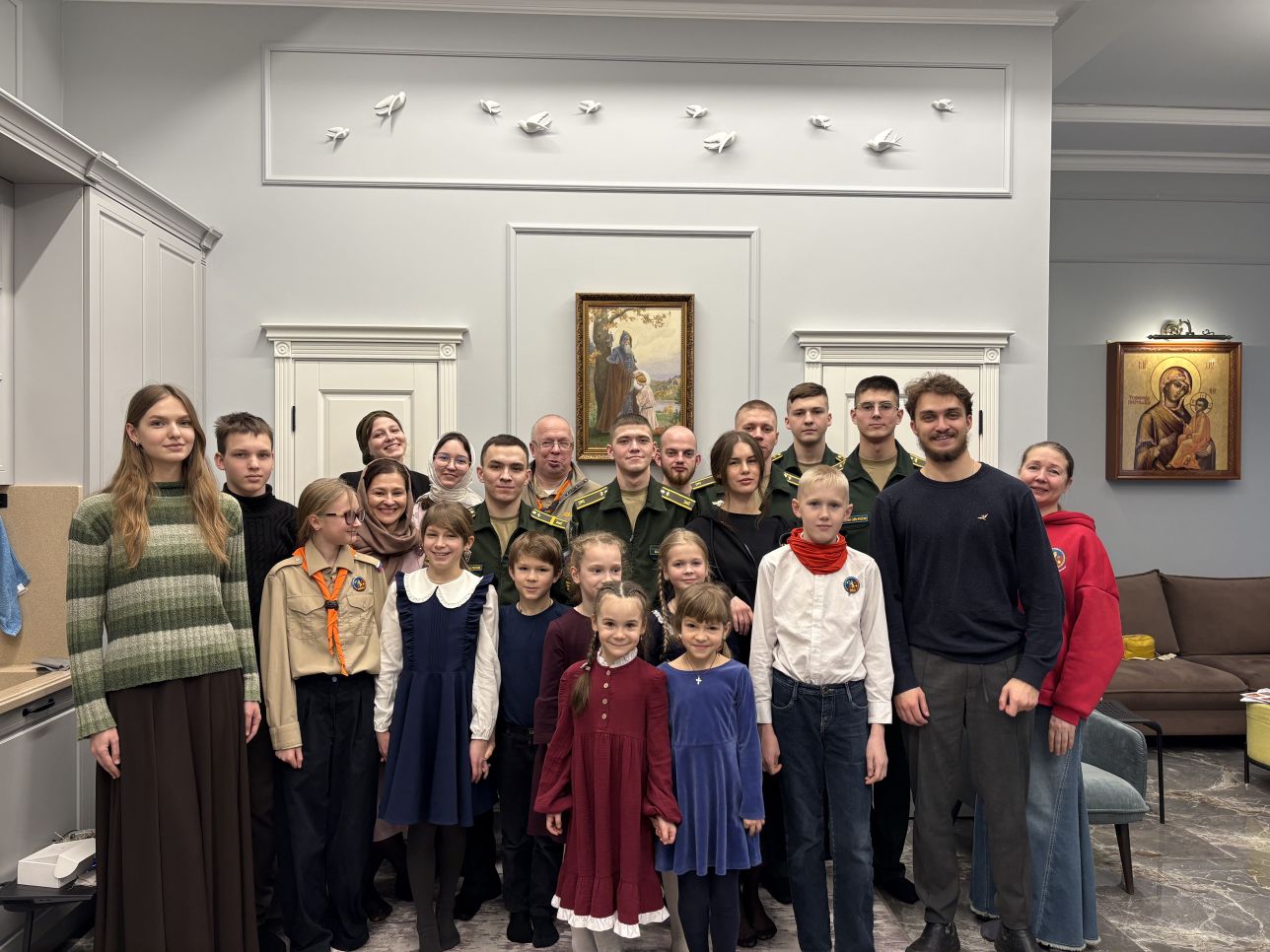 В молодежном объединении Успенского подворья прошла встреча по празднику Торжества Православия